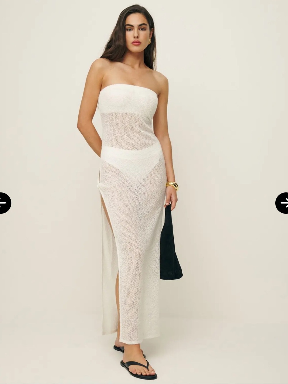 NWT Reformation Jasmine Knit Dress!